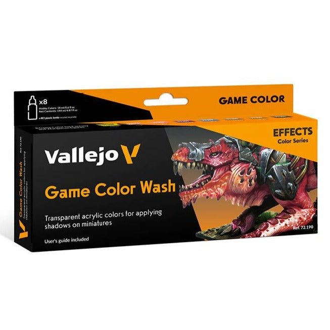 Vallejo Game Color Set - Game Color Wash 72.190 paint set