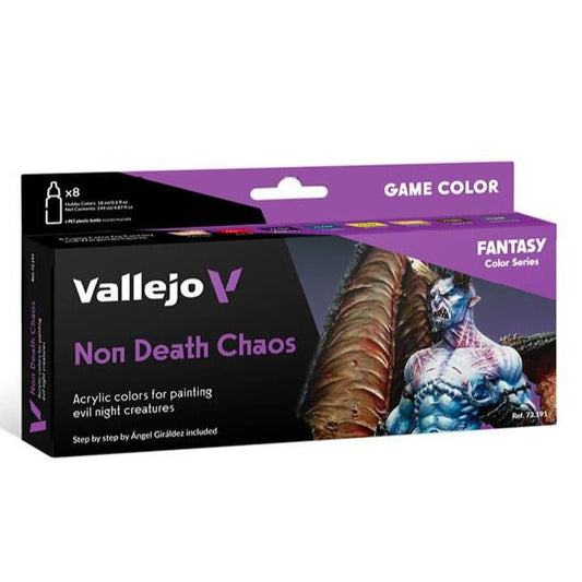 Vallejo Game Color Set - Non Death Chaos 72.191 paint set