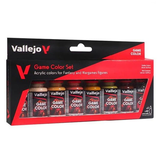 Vallejo Game Color Set - Skin Tone 72.187 paint set