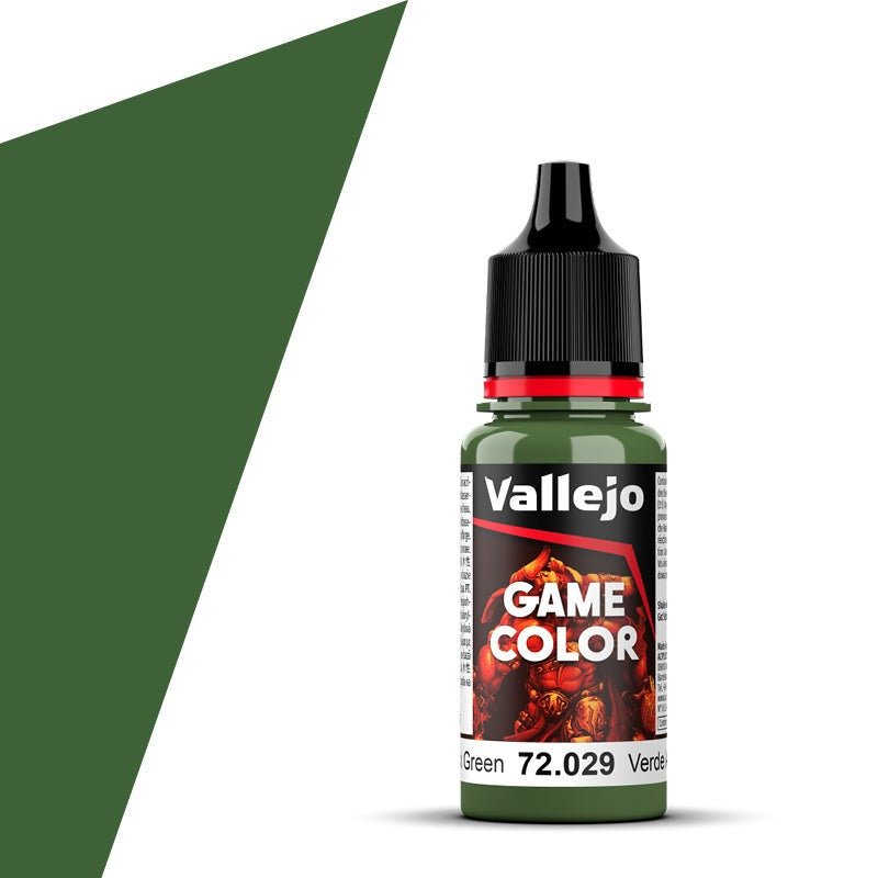 Vallejo Game Color Game Color Sick Green (18ml) acrylic paint dropper bottle