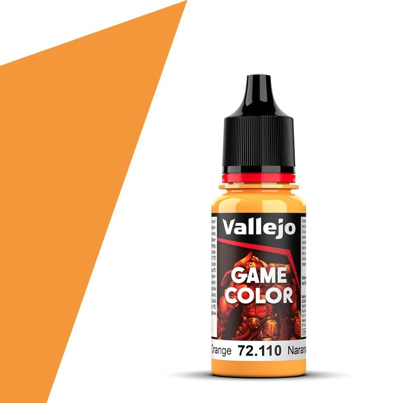 Vallejo Game Color Sunset Orange (18ml) paint set
