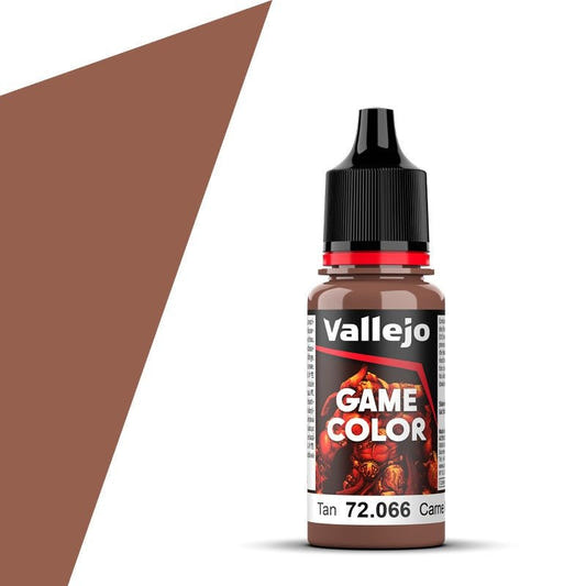 Vallejo Game Color Game Color Tan (18ml) acrylic paint dropper bottle