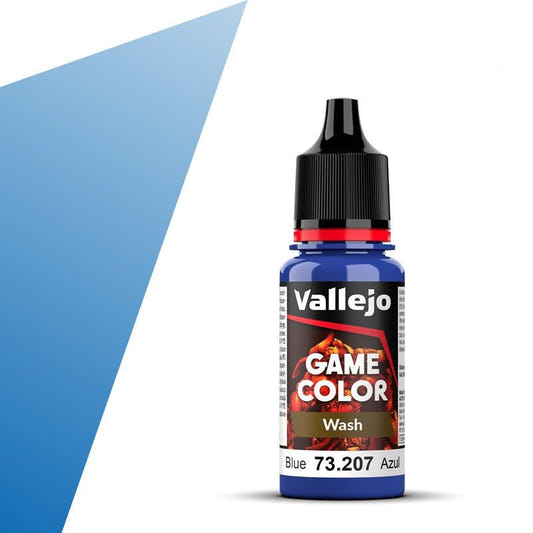 Vallejo Game Color Wash Game Color Wash - Blue (18ml) shading wash dropper bottle
