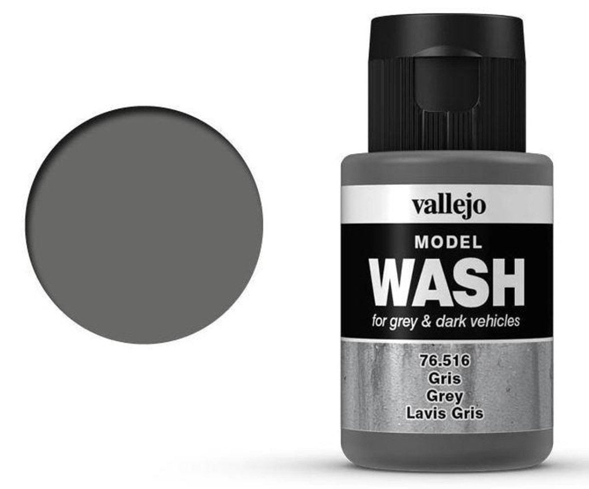 Vallejo Model Wash Grey Wash shading wash bottle