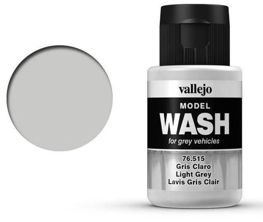 Vallejo Model Wash Light Grey Wash shading wash bottle