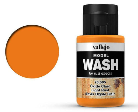 Vallejo Model Wash Light Rust Wash shading wash bottle