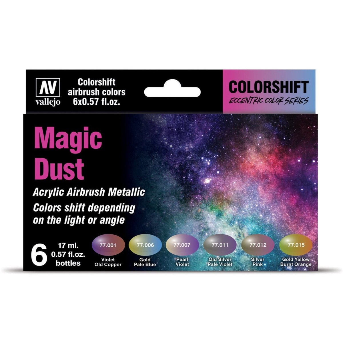 Vallejo Shifters Magic Dust - Shifters colour-shift airbrush paint