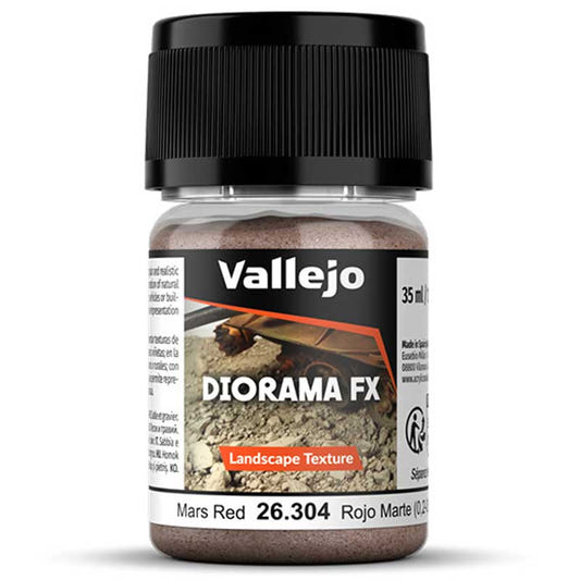 Vallejo Mars Red 0.2-0.6mm ground texture for bases and dioramas