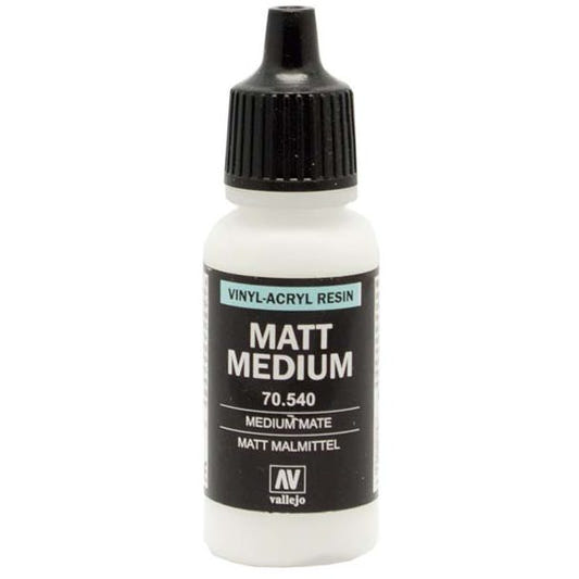 Vallejo Matte Medium hobby bottle