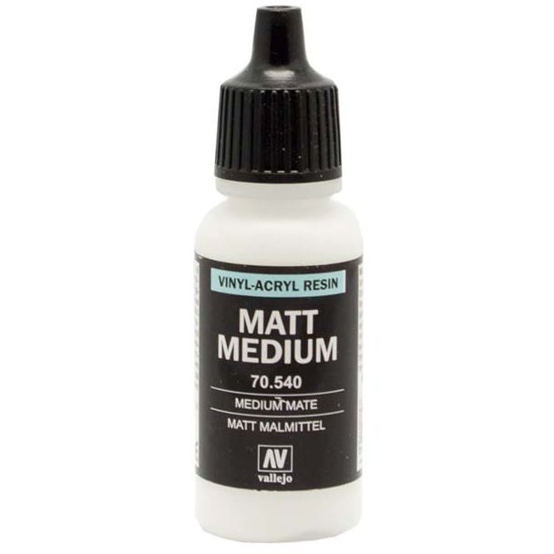 Vallejo Matte Medium hobby bottle