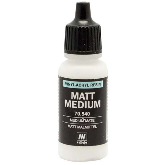 Vallejo Matte Medium hobby bottle