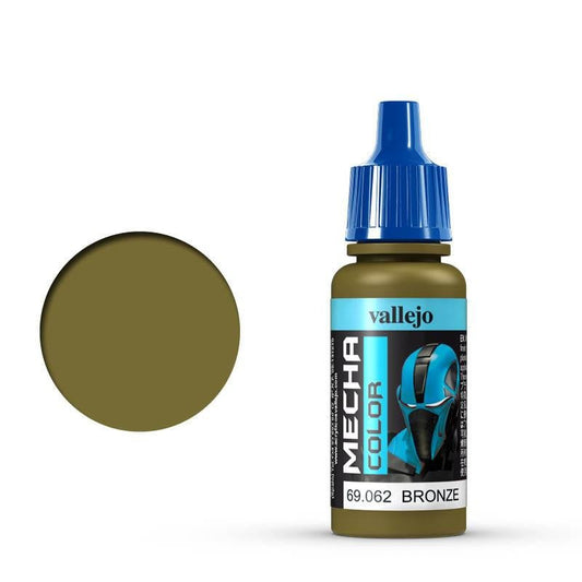 Vallejo Mecha Color Mecha Color - Bronze satin airbrush paint dropper bottle