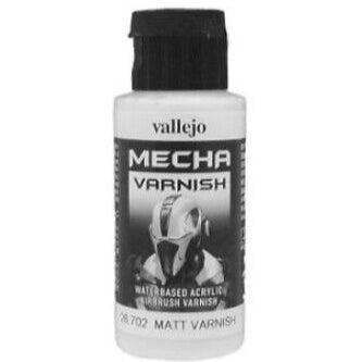 Vallejo Mecha Color - Matt Varnish 60ml hobby bottle