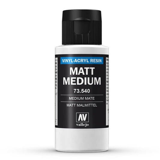 Vallejo Medium - Matt Base 60ml hobby bottle
