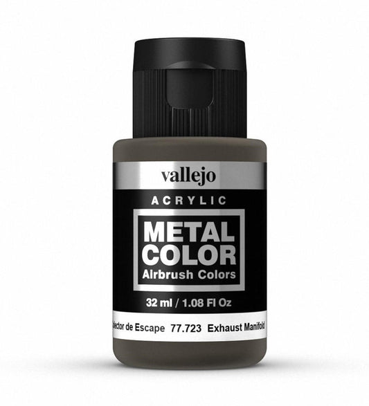 Vallejo Metal Color Metal Color - Exhaust Manifold 32ml metallic airbrush paint bottle