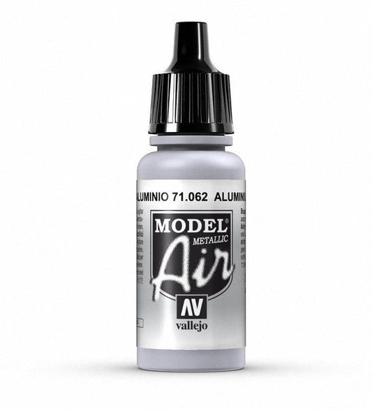 Vallejo Model Air Model Air - Aluminium (Metallic) airbrush acrylic paint dropper bottle