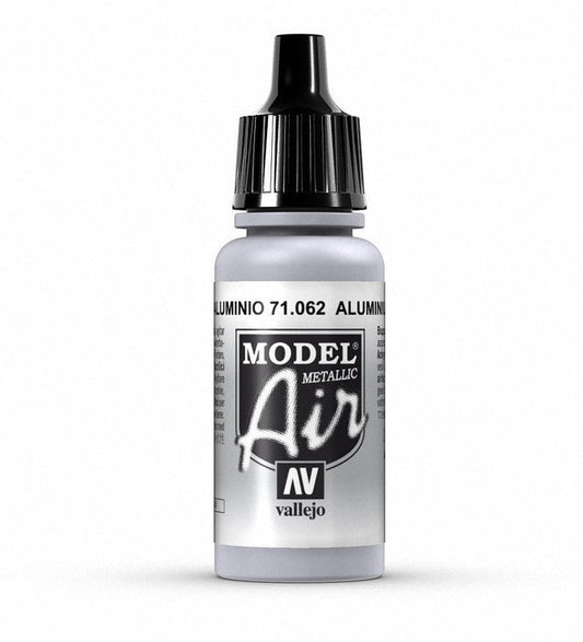 Vallejo Model Air Model Air - Aluminium (Metallic) airbrush acrylic paint dropper bottle
