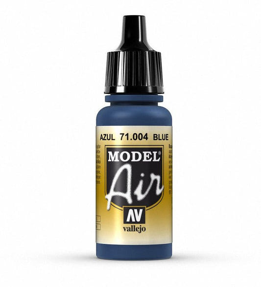 Vallejo Model Air Model Air - Blue airbrush acrylic paint dropper bottle