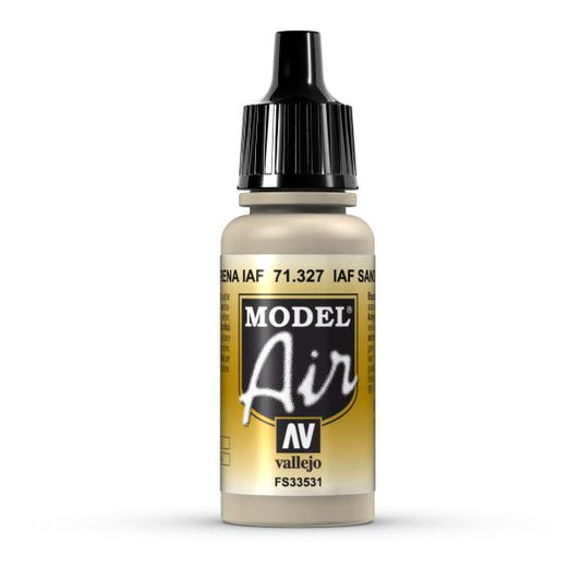 Vallejo Model Air Model Air - IAF Sand airbrush acrylic paint dropper bottle