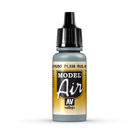 Vallejo Model Air Model Air - Russian AF Grey Blue airbrush acrylic paint dropper bottle