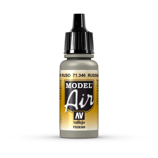 Vallejo Model Air Model Air - Russian AF Grey N.4 airbrush acrylic paint dropper bottle