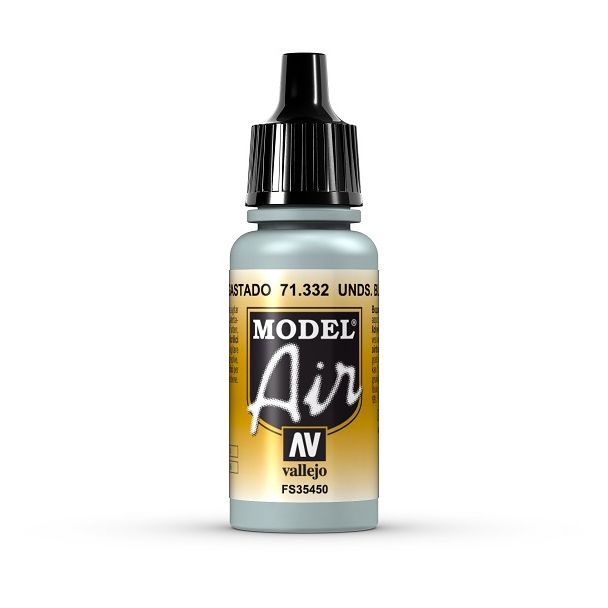 Vallejo Model Air Model Air - Underside Blue (Faded) airbrush acrylic paint dropper bottle
