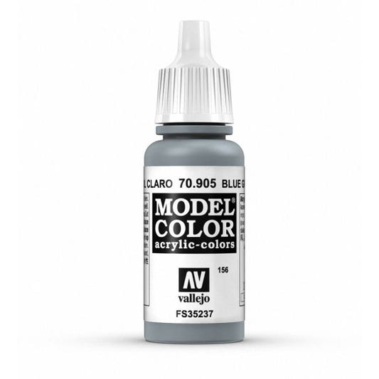 Vallejo Model Color Model Color - Blue Grey Pale matt acrylic paint dropper bottle