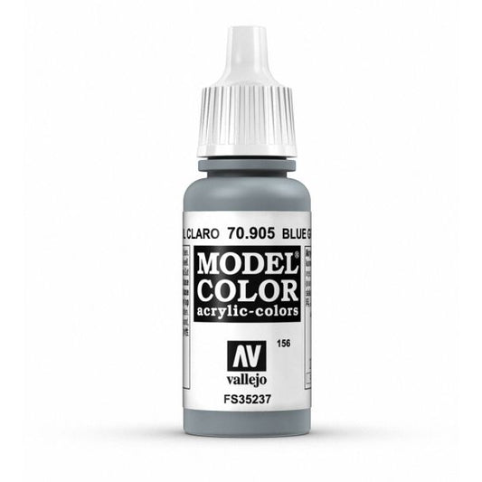 Vallejo Model Color Model Color - Blue Grey Pale matt acrylic paint dropper bottle