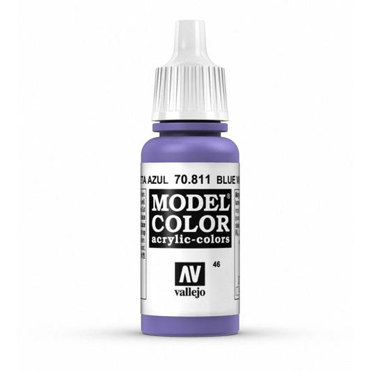 Vallejo Model Color Model Color - Blue Violet matt acrylic paint dropper bottle