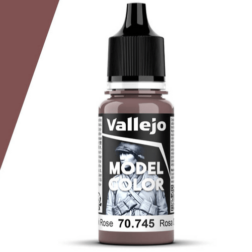 Vallejo Model Color Model Color - Dark Rose matt acrylic paint dropper bottle