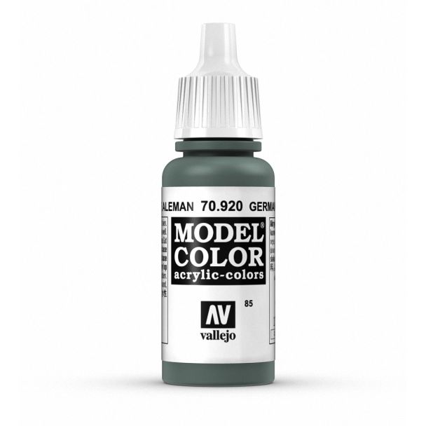 Vallejo Model Color Model Color - German Uniform matt acrylic paint dropper bottle