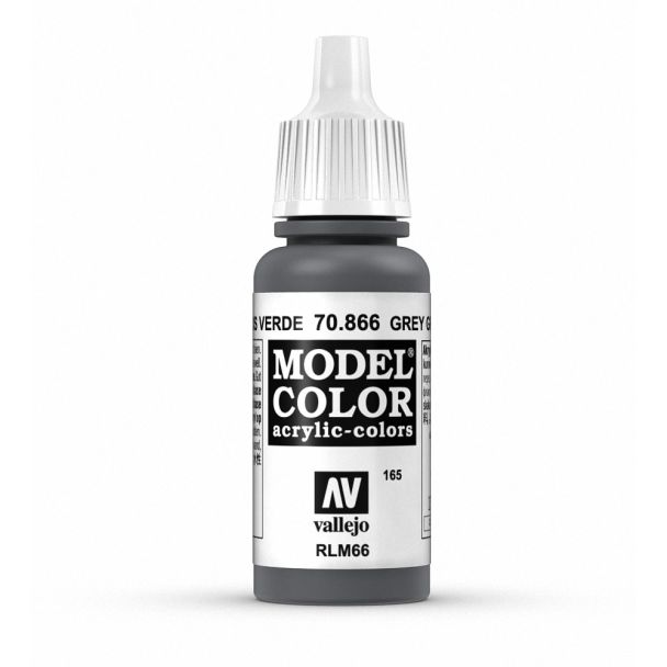 Vallejo Model Color Model Color - Grey Green matt acrylic paint dropper bottle
