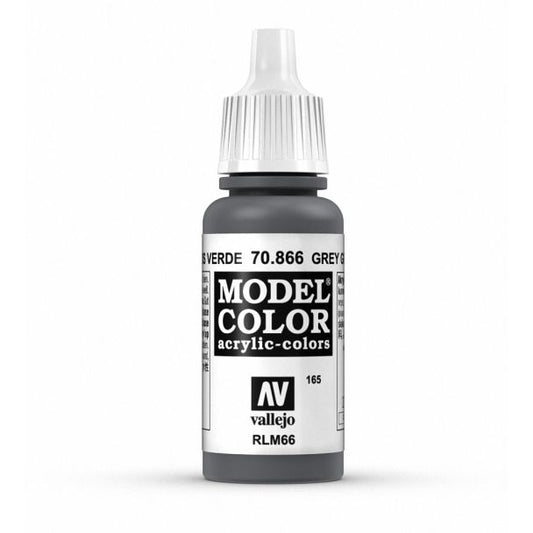 Vallejo Model Color Model Color - Grey Green matt acrylic paint dropper bottle