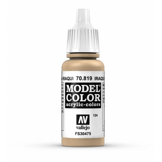 Vallejo Model Color Model Color - Iraqi Sand matt acrylic paint dropper bottle
