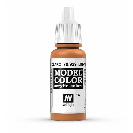 Vallejo Model Color Model Color - Light Brown matt acrylic paint dropper bottle