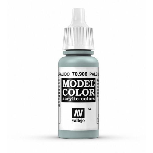 Vallejo Model Color Model Color - Pale Blue matt acrylic paint dropper bottle