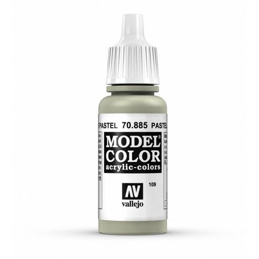 Vallejo Model Color Model Color - Pastel Green matt acrylic paint dropper bottle