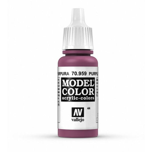 Vallejo Model Color Model Color - Purple matt acrylic paint dropper bottle
