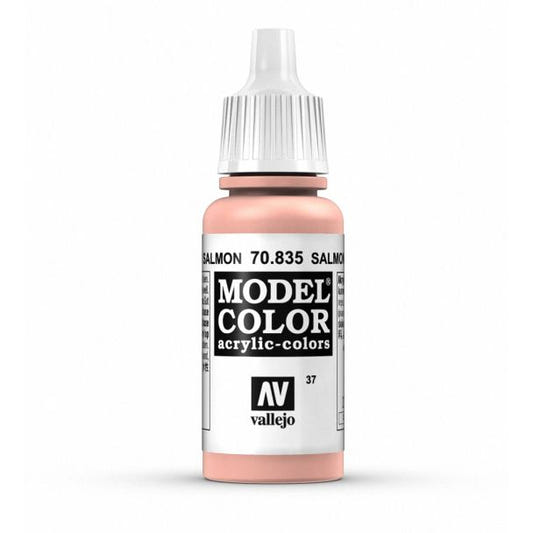 Vallejo Model Color Model Color - Salmon Rose matt acrylic paint dropper bottle