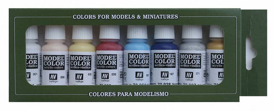 Vallejo Model Color Set - Face/Skin Colours paint set