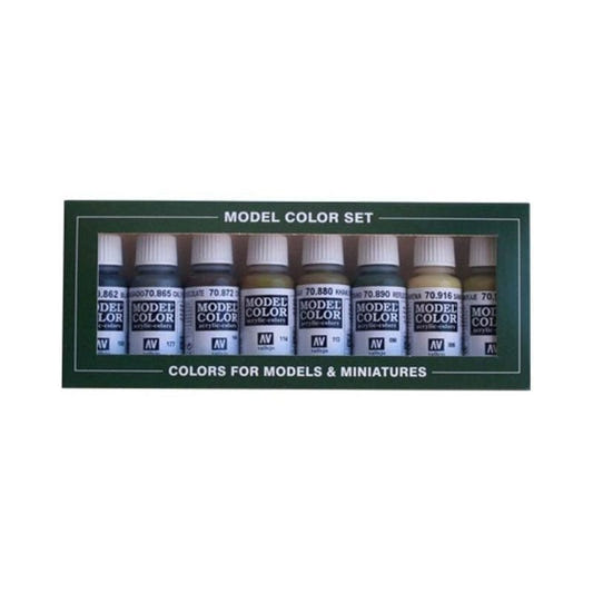 Vallejo Model Color Set - Panzer Colours (x8) paint set