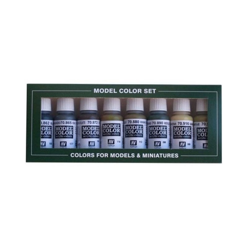 Vallejo Model Color Set - Panzer Colours (x8) paint set