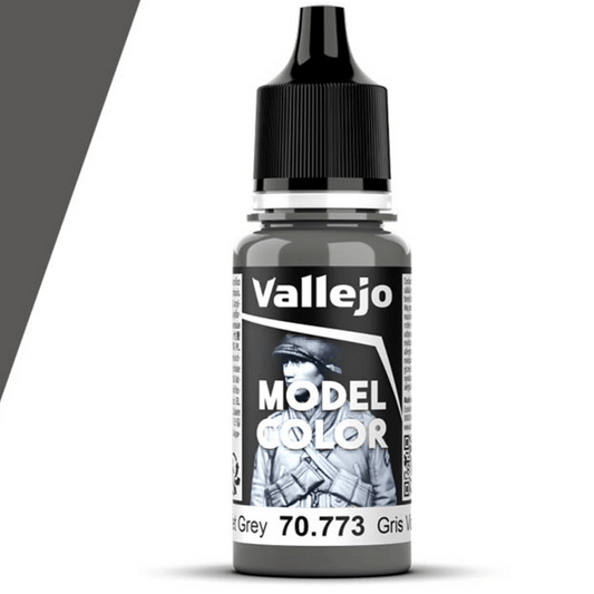 Vallejo Model Color Model Color - Violet Grey matt acrylic paint dropper bottle