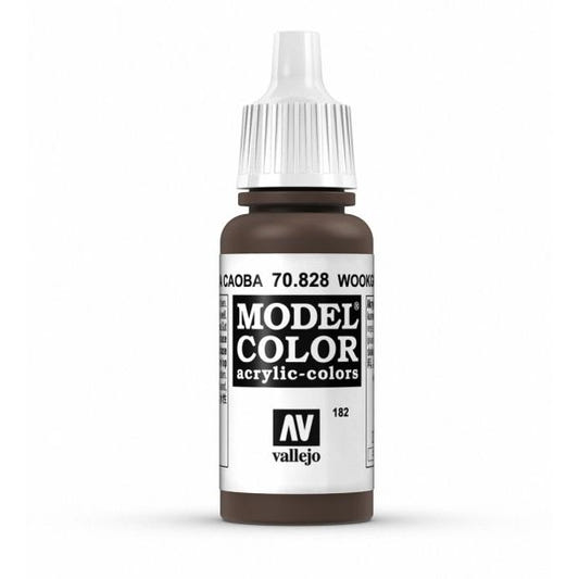 Vallejo Model Color Model Color - Woodgrain matt acrylic paint dropper bottle