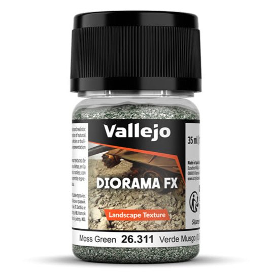 Vallejo Moss Green 0.5-2mm ground texture for bases and dioramas