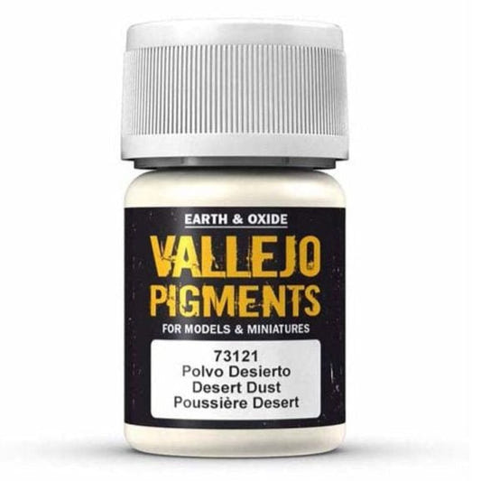 Vallejo Pigments Pigments - Desert Dust weathering pigment jar