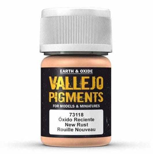 Vallejo Pigments Pigments - New Rust weathering pigment jar