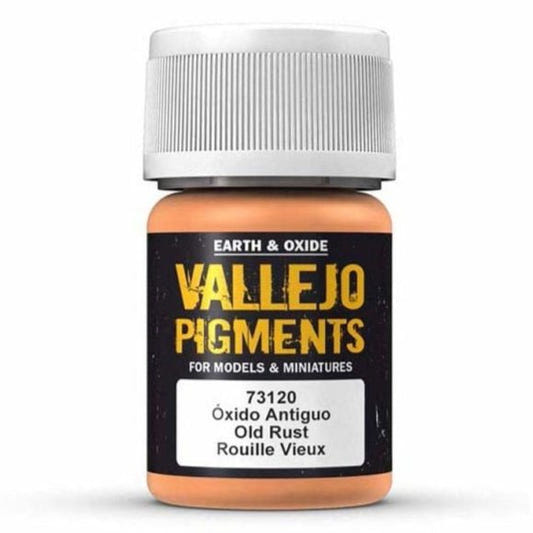 Vallejo Pigments Pigments - Old Rust weathering pigment jar