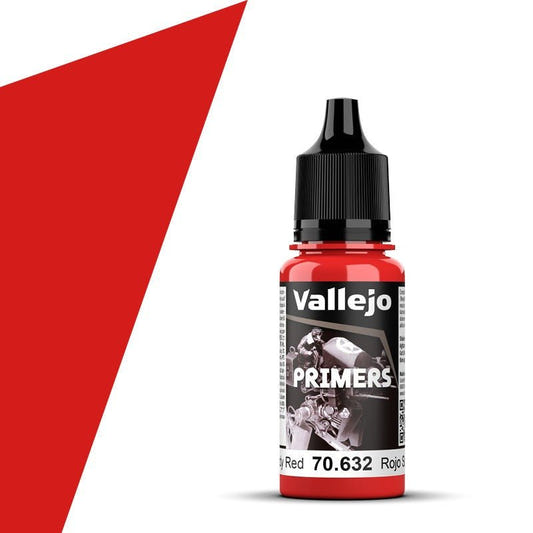 Vallejo Polyurethane Polyurethane Bloody Red (18ml) acrylic paint bottle