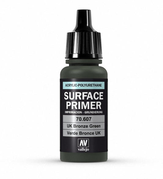 Vallejo Surface Primer Polyurethane - Primer UK Bronze Green 17ml bottle